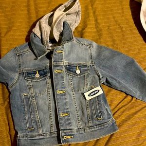 Jean jacket with tags